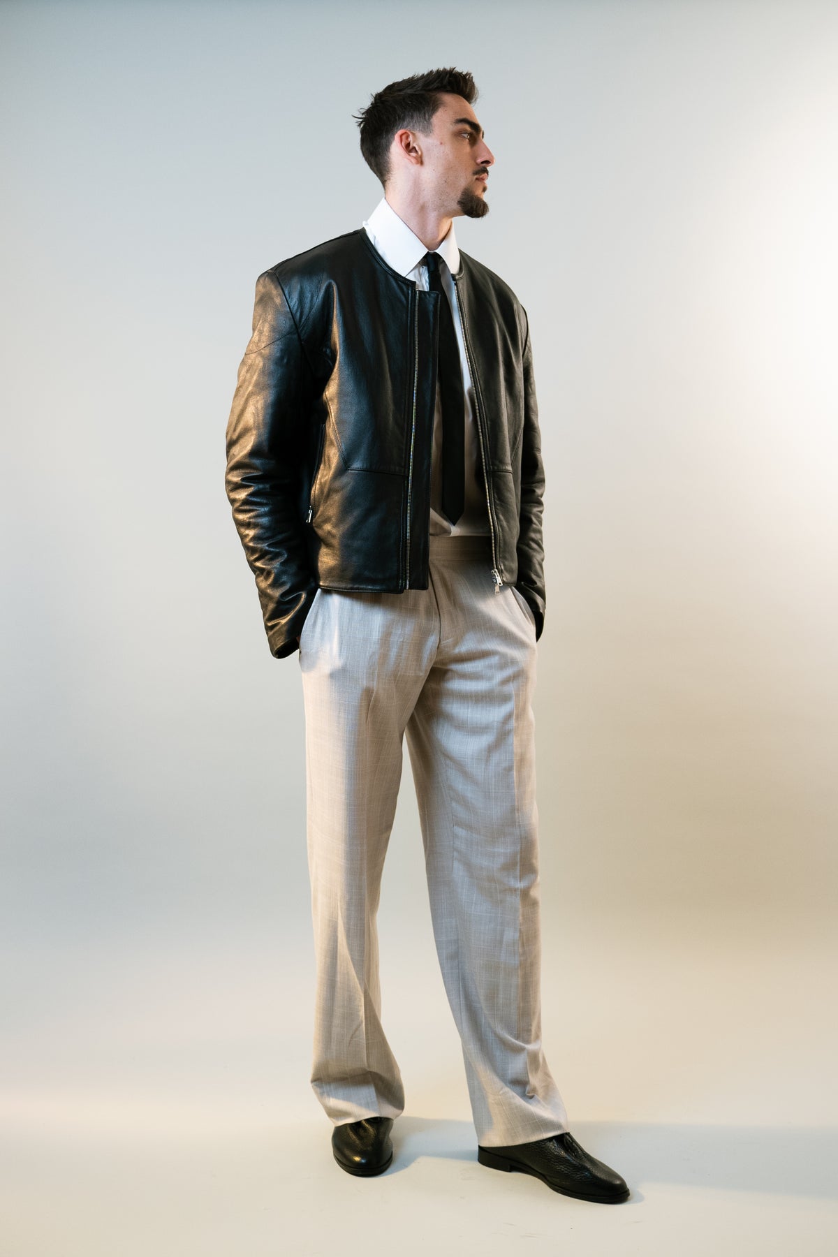 Blouson en Cuir "RACING"