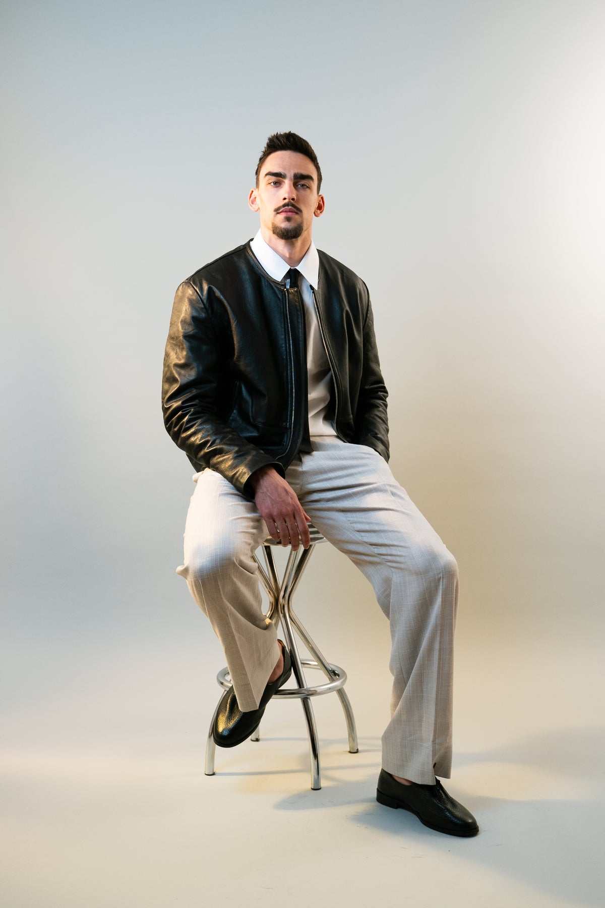 Blouson en Cuir "RACING"