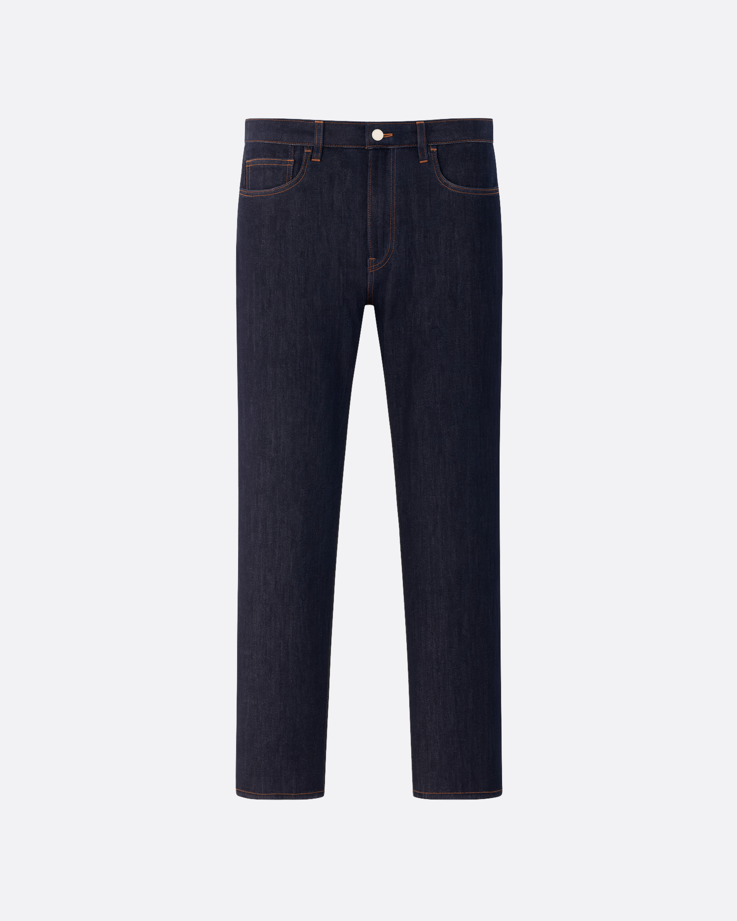 Pantalon Denim Brut Regular "STRIDE" Indigo