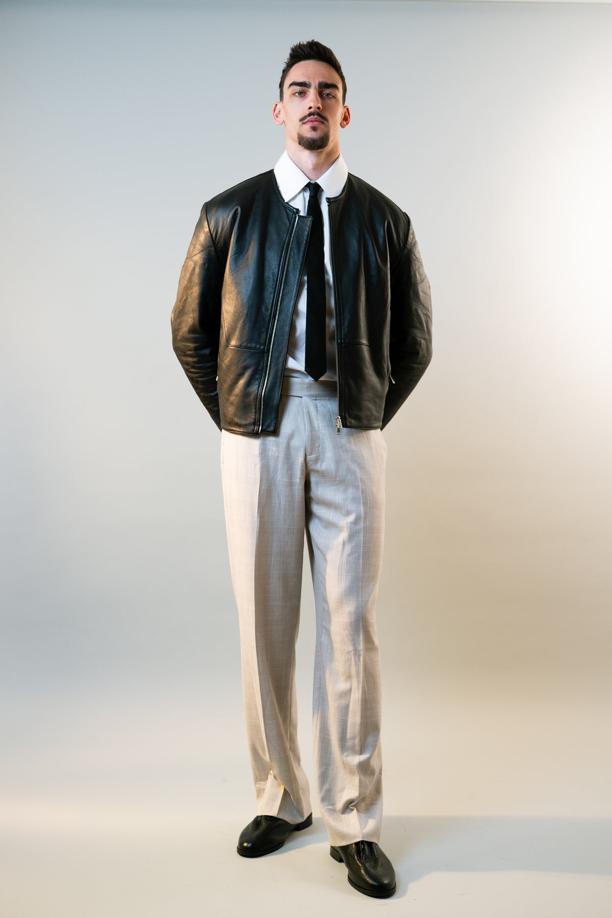 Blouson en Cuir "RACING"