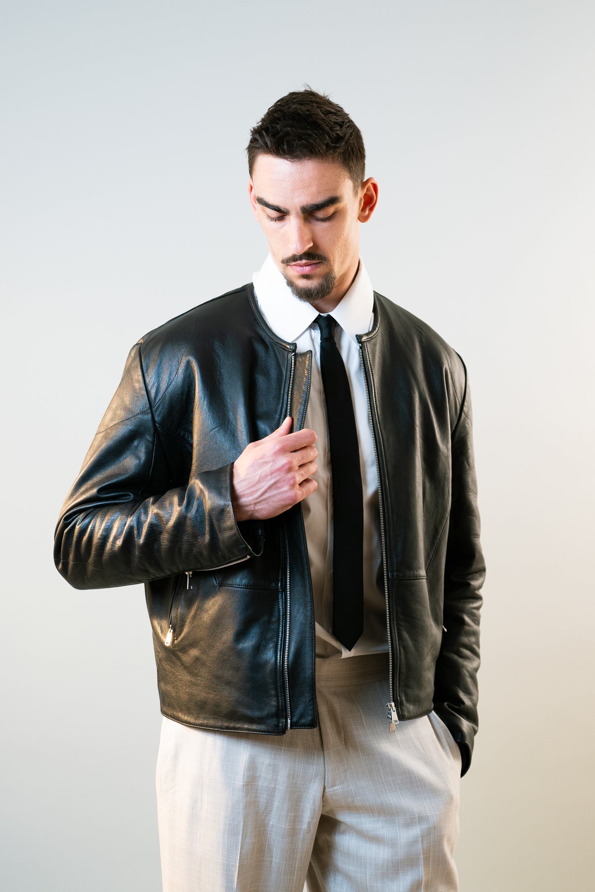 Blouson en Cuir "RACING"