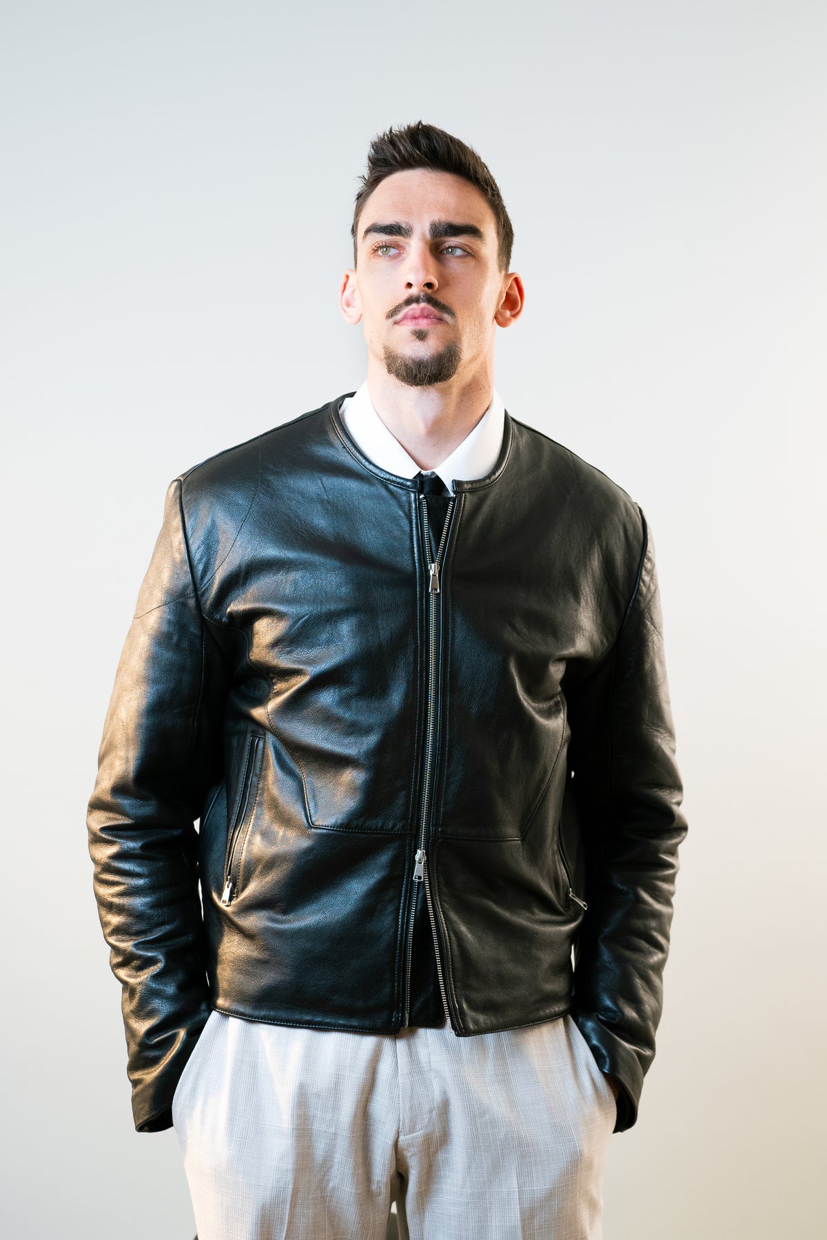 Blouson en Cuir "RACING"